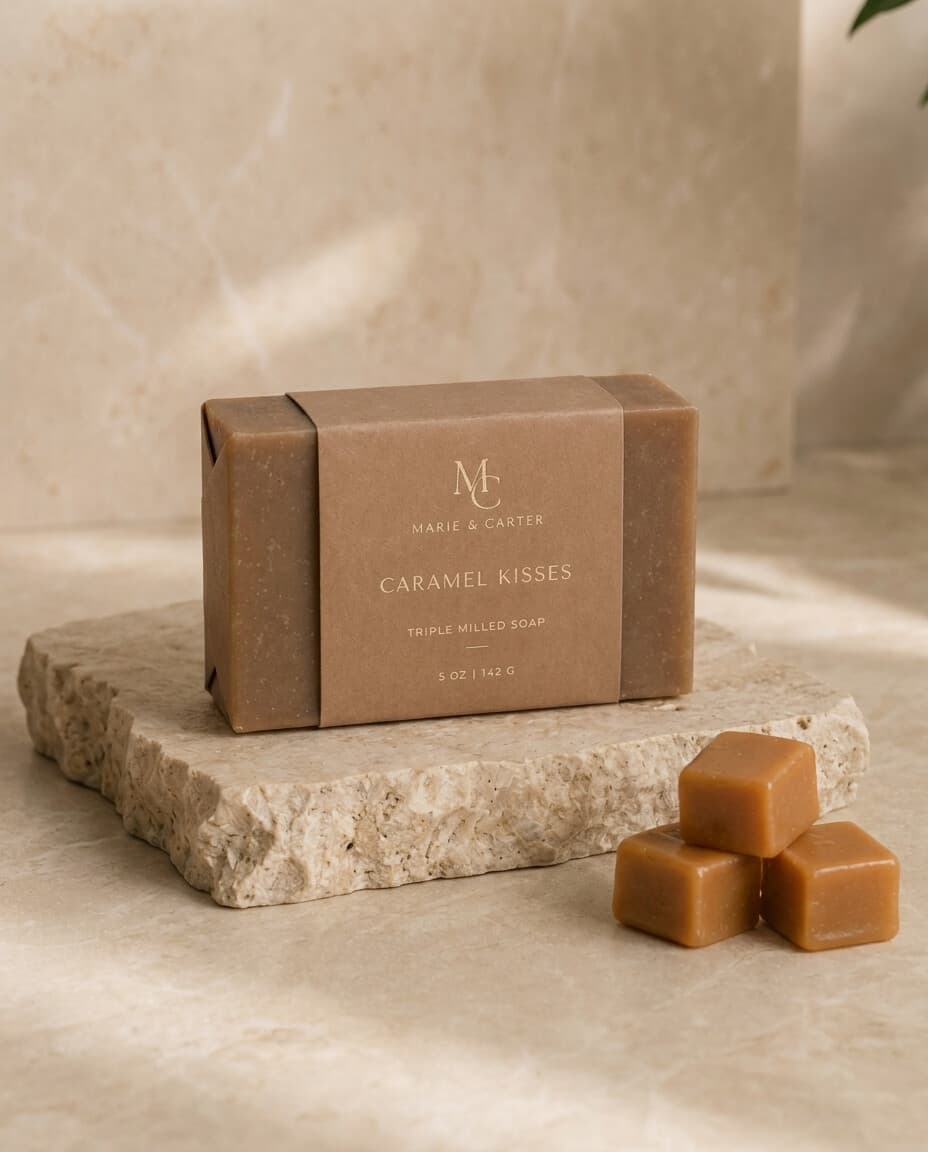 Marie & Carter Caramel Kisses Body Bars