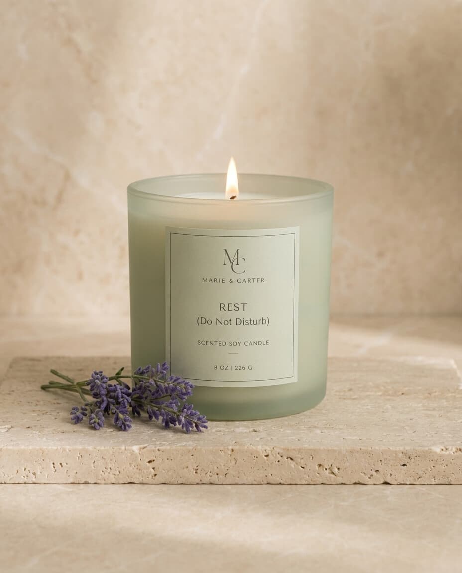 Marie & Carter Do Not Disturb candle